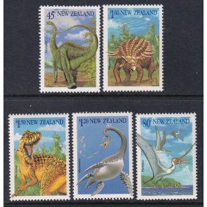 New Zealand 1180-1184 Dinosaurs MNH VF