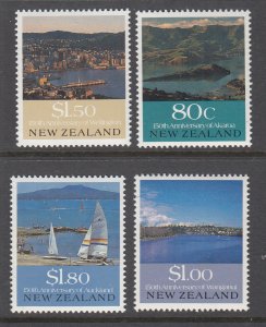 New Zealand 993-996 Sailboats MNH VF