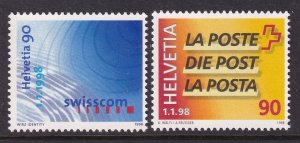 Switzerland 1010-1011 MNH VF