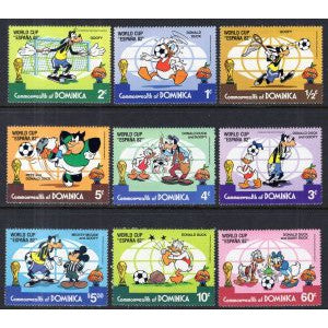 Dominica 744-752 Disney's MNH VF