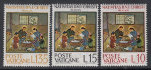 Vatican City 397-399 MNH VF