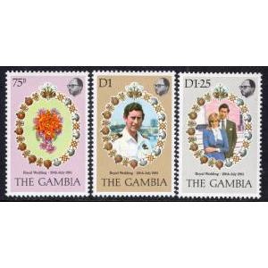 Gambia 426-428 MNH VF