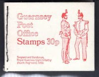 Guernsey 41,44,45a Booklet MNH VF