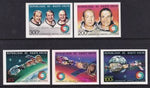 Burkina Faso 370-371,C216-C218 Space Imperfs MNH VF