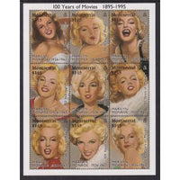 Montserrat 860 Marilyn Monroe Souvenir Sheet MNH VF