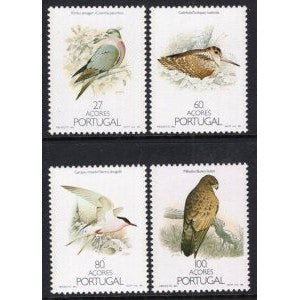 Azores 371-374 Birds MNH VF