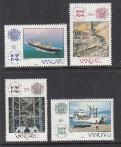 Vanuatu 485-488 MNH VF