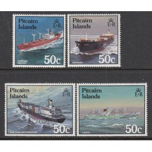 Pitcairn Islands 281-284 Ships MNH VF