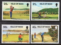 Isle of Man 752-755 Golf MNH VF