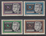 Uruguay 714-715,C269-C270 John F Kennedy MNH VF