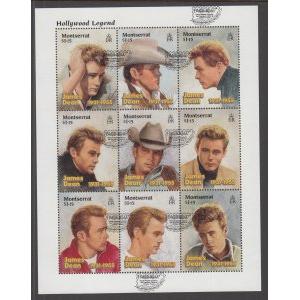 Montserrat 921 James Dean Souvenir Sheet MNH VF