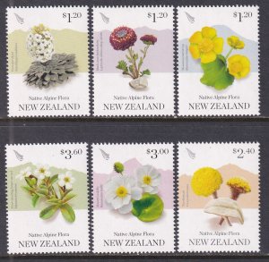 New Zealand 2839-2844 Flowers MNH VF