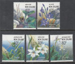 New Zealand 986a-986e Orchids Singles MNH VF