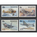 Bahamas 771-774 Airplanes MNH VF