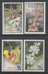 Belize 1071-1074 Christmas Flowers MNH VF