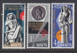 Malta 394-396 MNH VF