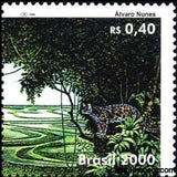 Brazil 2000 Tiger Cat (Felis tigrina)-Brazil-StampPhenom