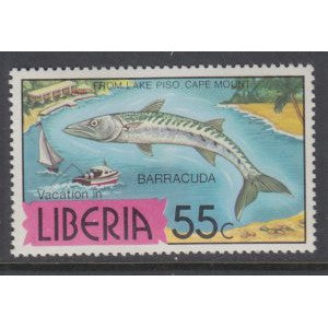 Liberia 759 Fish MNH VF