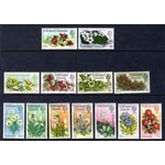 Falkland Islands 210-222 Flowers MNH VF