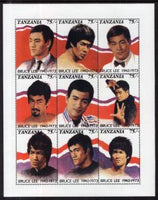 Tanzania 810 Bruce Lee MNH VF