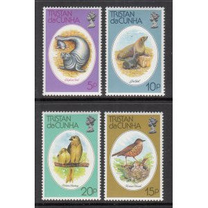 Tristan da Chuna 251-254 Animals MNH VF