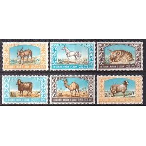 Jordan 543-545,C46-C48 Animals MNH VF