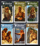 Gibraltar 1290-1295 Monkeys MNH