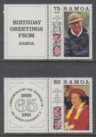 Samoa 790-791 MNH VF