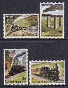 Greece 1502-1505 Trains MNH VF