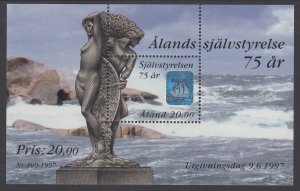 Aland 137 Souvenir Sheet MNH VF