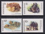 Tanzania 201-204 Animals MNH VF