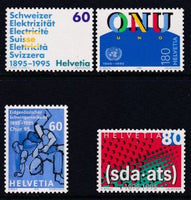 Switzerland 954-957 MNH VF