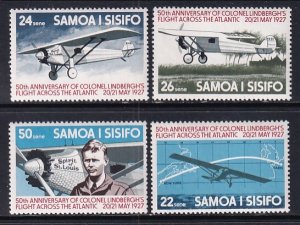 Samoa 450-453 MNH VF