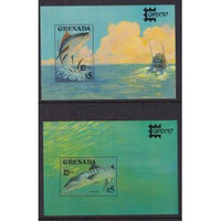 Grenada 1514-1515 Fish Souvenir Sheets MNH VF