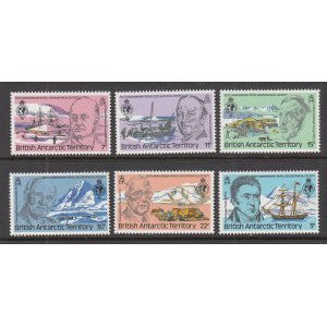 British Antarctic Territory 76-81 MNH VF