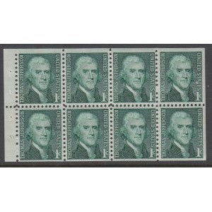 US 1278a Booklet Pane MNH VF