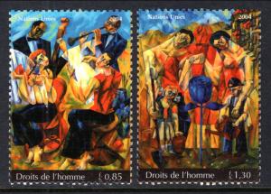 UN Geneva 431-432 Human Rights MNH VF