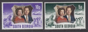 South Georgia 35-36 MNH VF