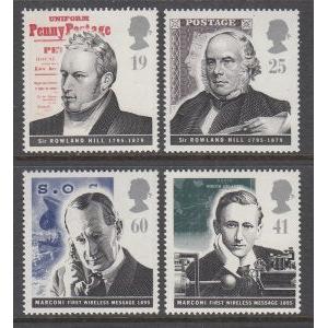 Great Britain 1625-1628 MNH VF