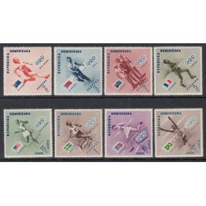 Dominican Republic 479-483,C100-C103 Summer Olympics MNH VF