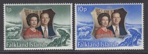 Falkland Islands 223-224 MNH VF