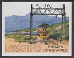 Lesotho 458 Trains Souvenir Sheet MNH VF