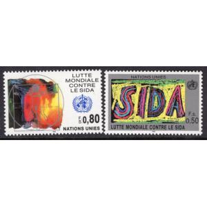 UN Geneva 184-185 MNH VF