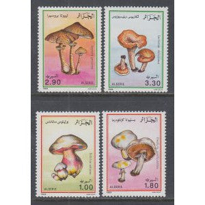 Algeria 908-911 Mushrooms MNH VF