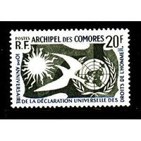 Comoro Islands 44 Human Rights MNH VF