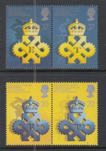 Great Britain 1318-1321a MNH VF