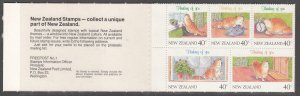 New Zealand 1032a Booklet MNH VF