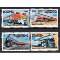 Antigua 934-937 Trains MNH VF