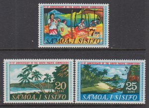 Samoa 287-289 MNH VF