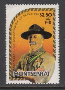 Montserrat 488 MNH VF